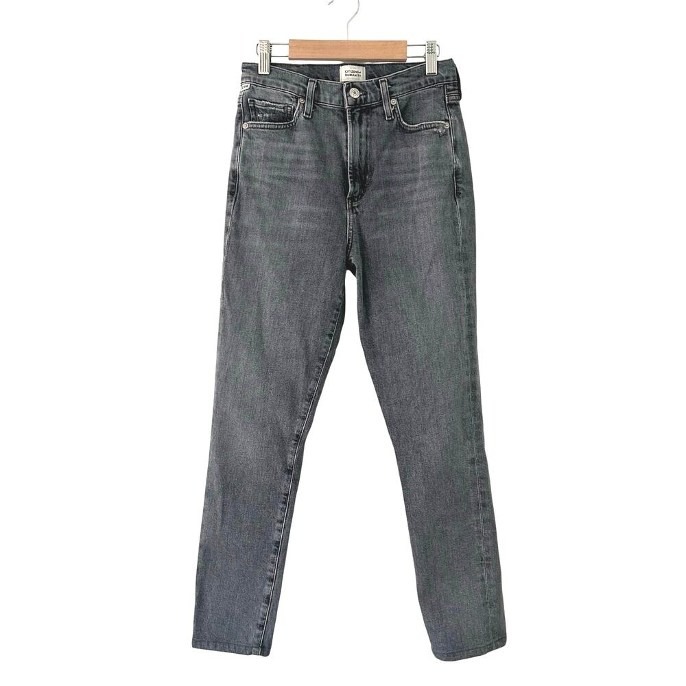 Citizens of Humanity Women's Olivia Gray Slim Skinny Denim High Rise Jeans 25
